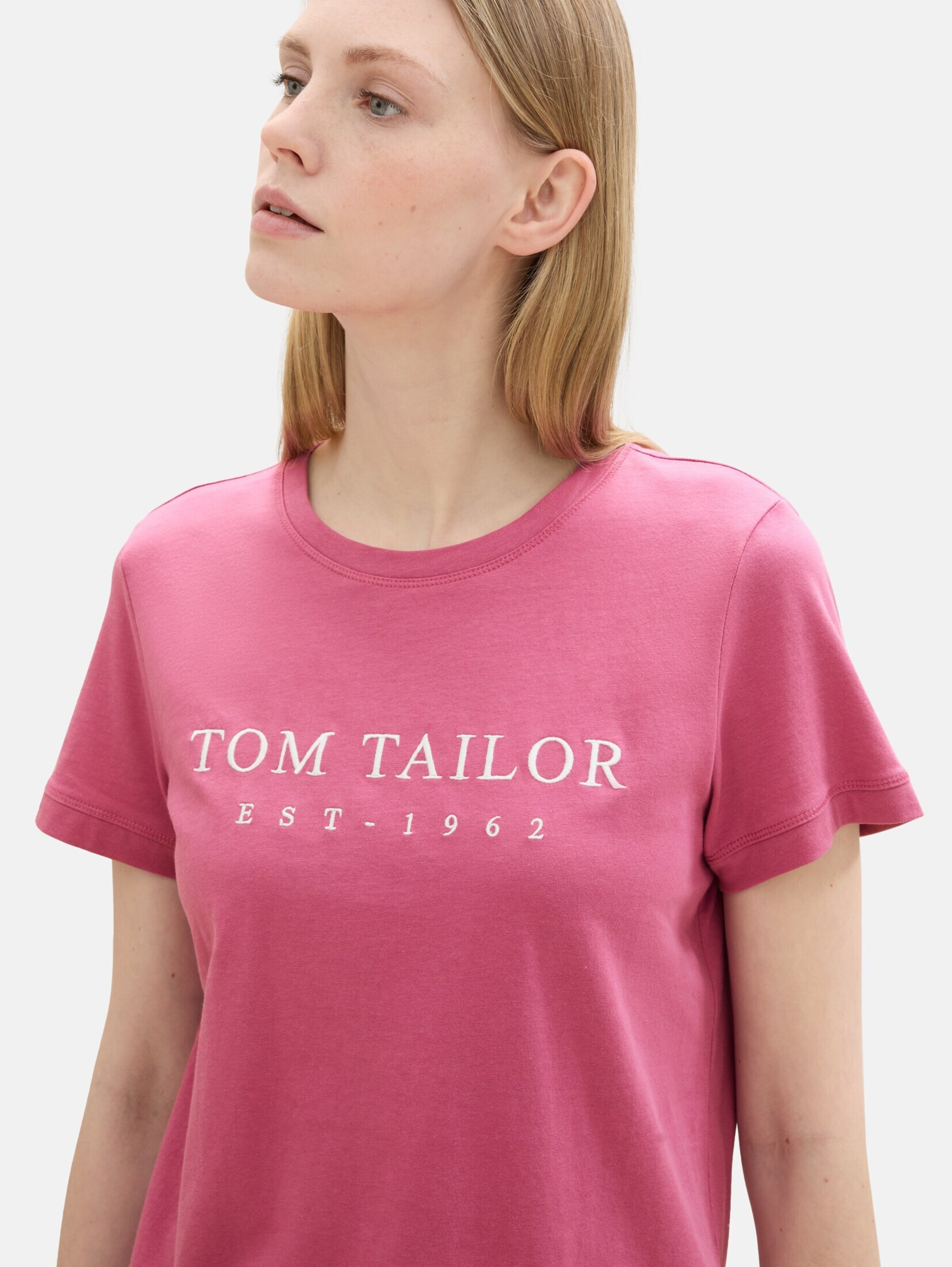 TOM TAILOR Shirt in Pink ABOUT YOU