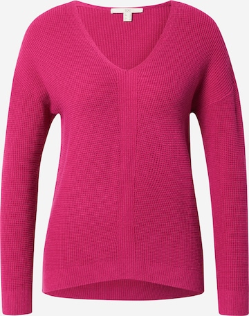 Pullover di ESPRIT in rosa: frontale