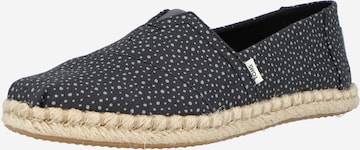 TOMS Espadrilles 'ALPARGATA ROPE' in Zwart: voorkant