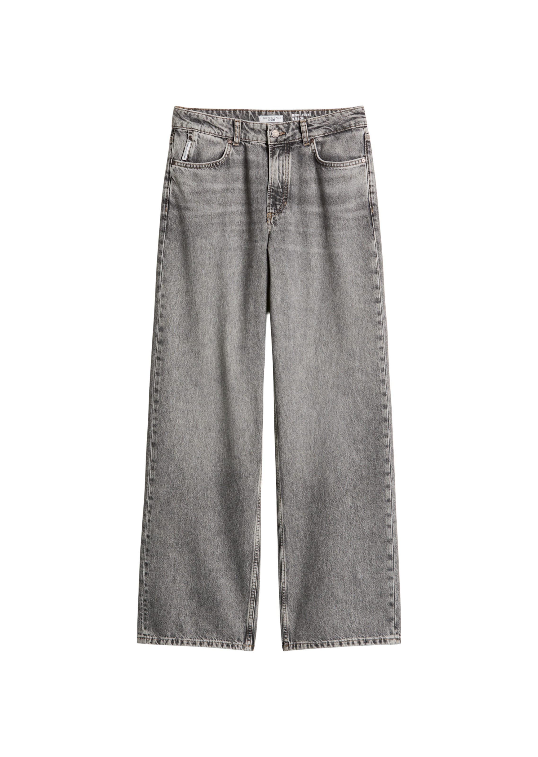 Marc O'Polo DENIM Loosefit Jeans 'Tomke' in Grau: Vorderseite