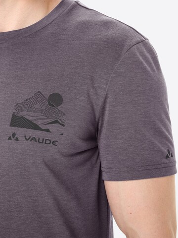 VAUDE Performance shirt 'Tekoa' in Purple