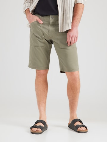Regular Pantaloni de la s.Oliver pe verde: față
