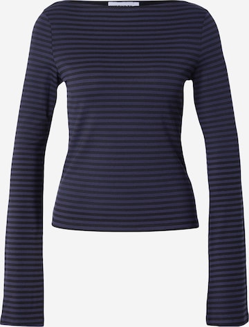 T-shirt 'Annie' WEEKDAY en bleu : devant