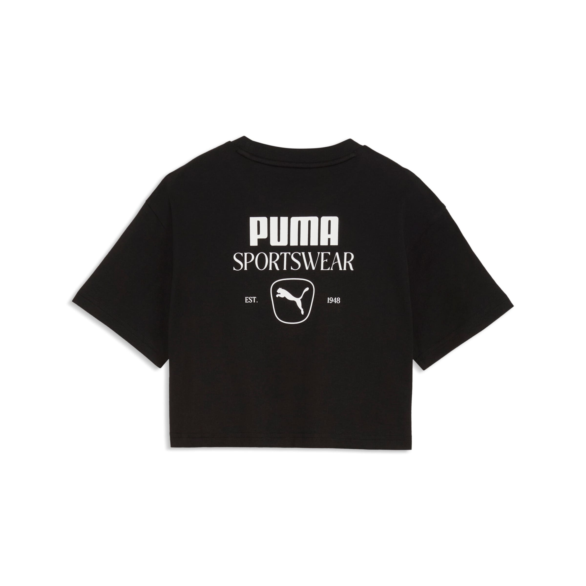 T-Shirt fonctionnel PUMA en noir : devant
