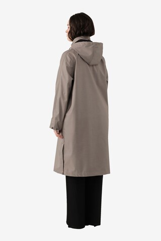 Ulla Popken Between-Seasons Coat in Beige