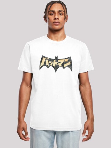 F4NT4STIC Shirt 'DC Comics Batman International' in White: front