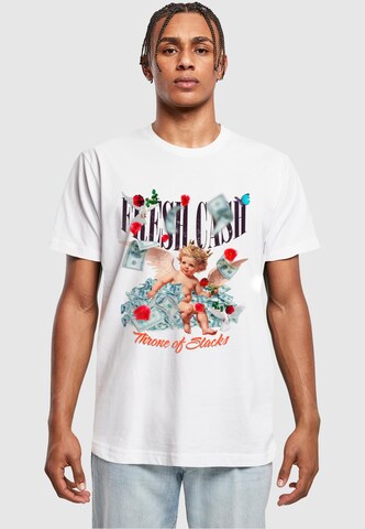 Mister Tee - Camiseta 'Fresh Cash' en blanco: frente