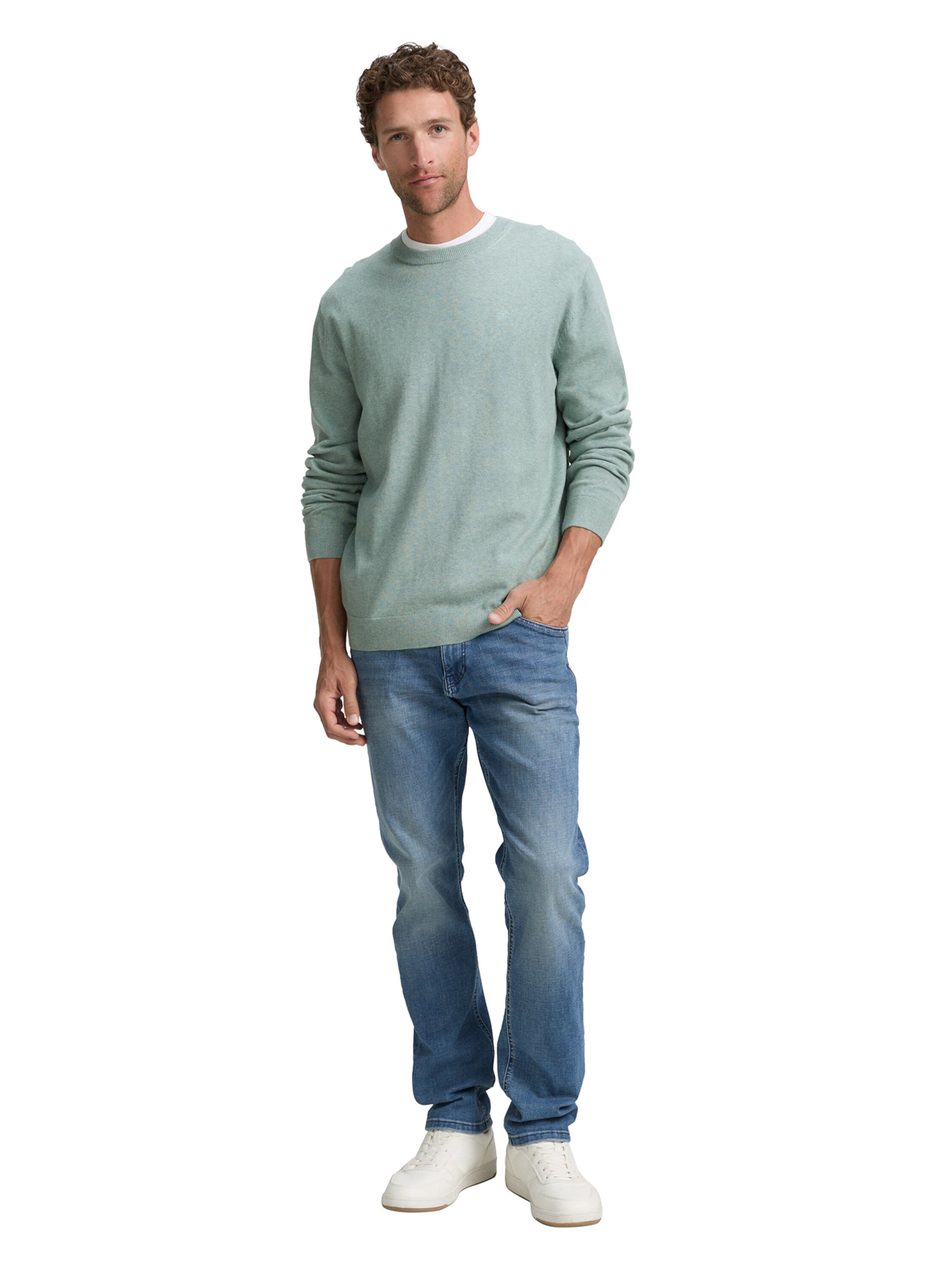Pull-over TOM TAILOR en vert