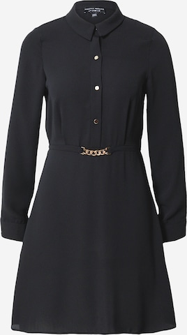 Dorothy Perkins Shirt Dress in Black: front