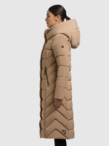 khujo Χειμερινό παλτό 'Tamke' σε καφέ