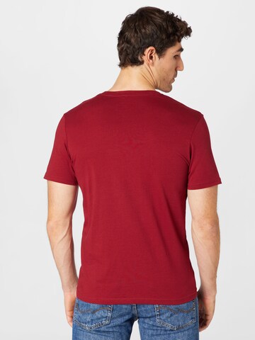 T-Shirt 'FRIDAY' JACK & JONES en rouge