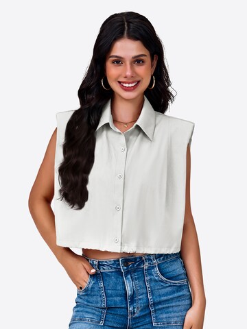 Imily Bela Блуза в бяло: отпред