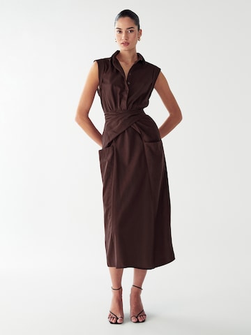 Willa Dress 'Vaeda' in Brown