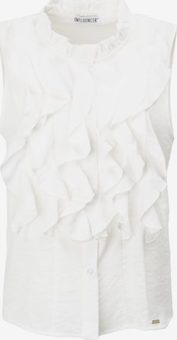 balta Influencer Palaidinė: priekis