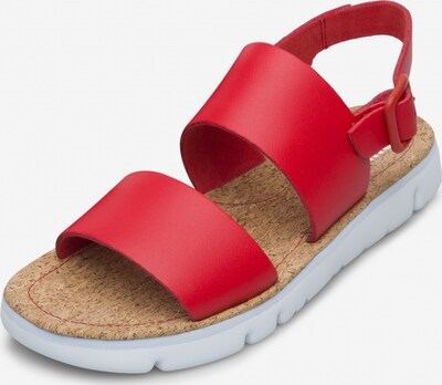 Sandalo con cinturino CAMPER di colore rosso, Visualizzazione prodotti