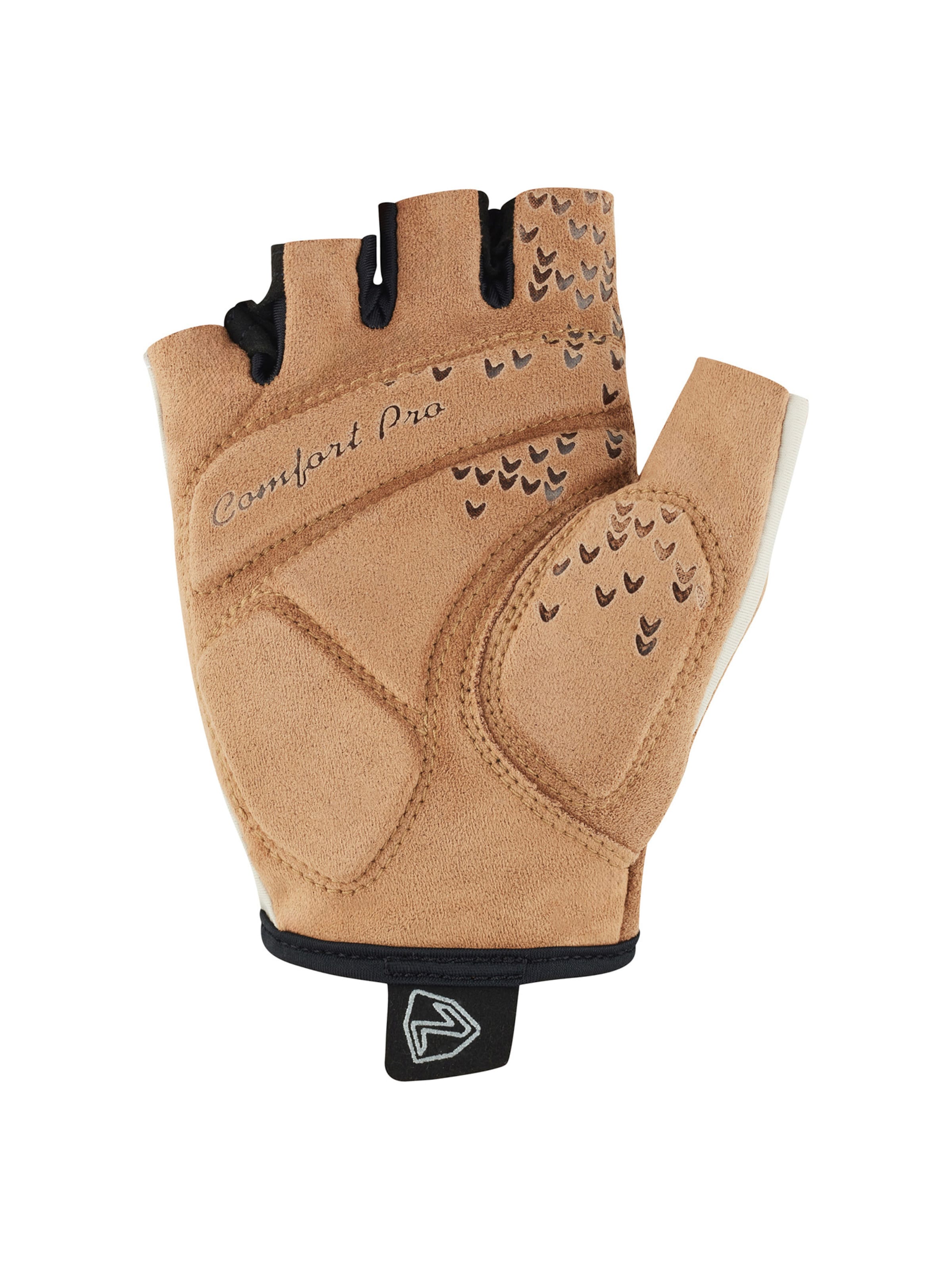 ZIENER Athletic Gloves 'Calidi-Z' in Beige