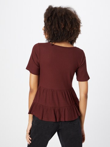 ABOUT YOU Shirt 'Ines' in Brown