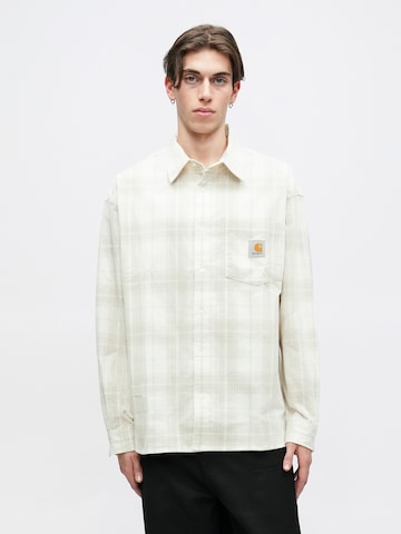Carhartt WIP - Ajuste regular Camisa 'Wilber' en beige: frente
