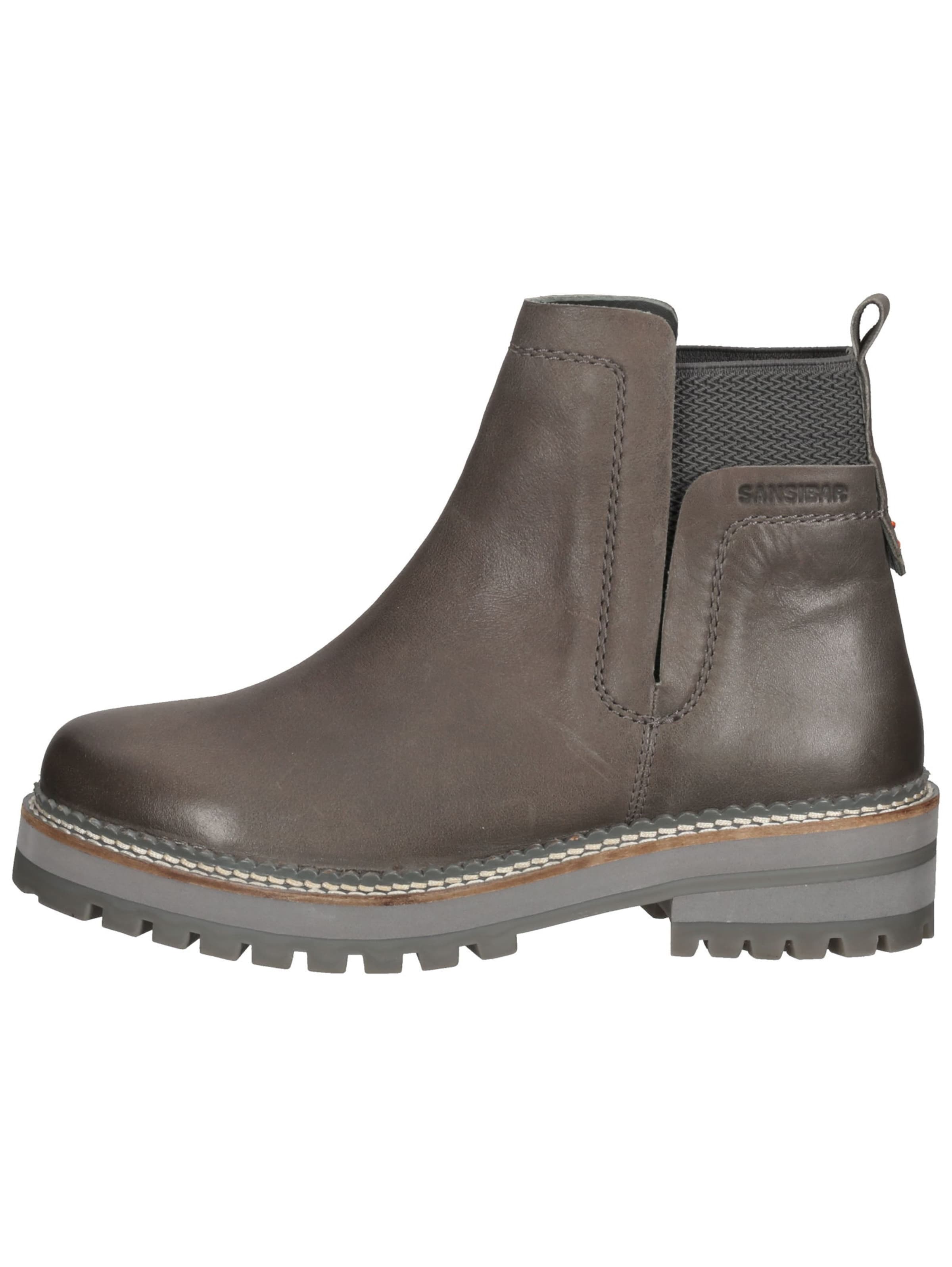 SANSIBAR Chelsea boots in Bruin