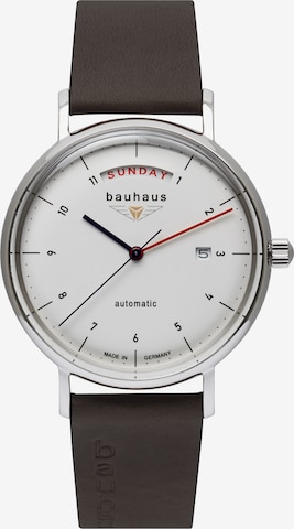 Bauhaus Analoog horloge in Bruin: voorkant