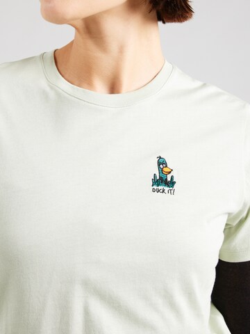 Iriedaily - Camisa 'Duck' em verde