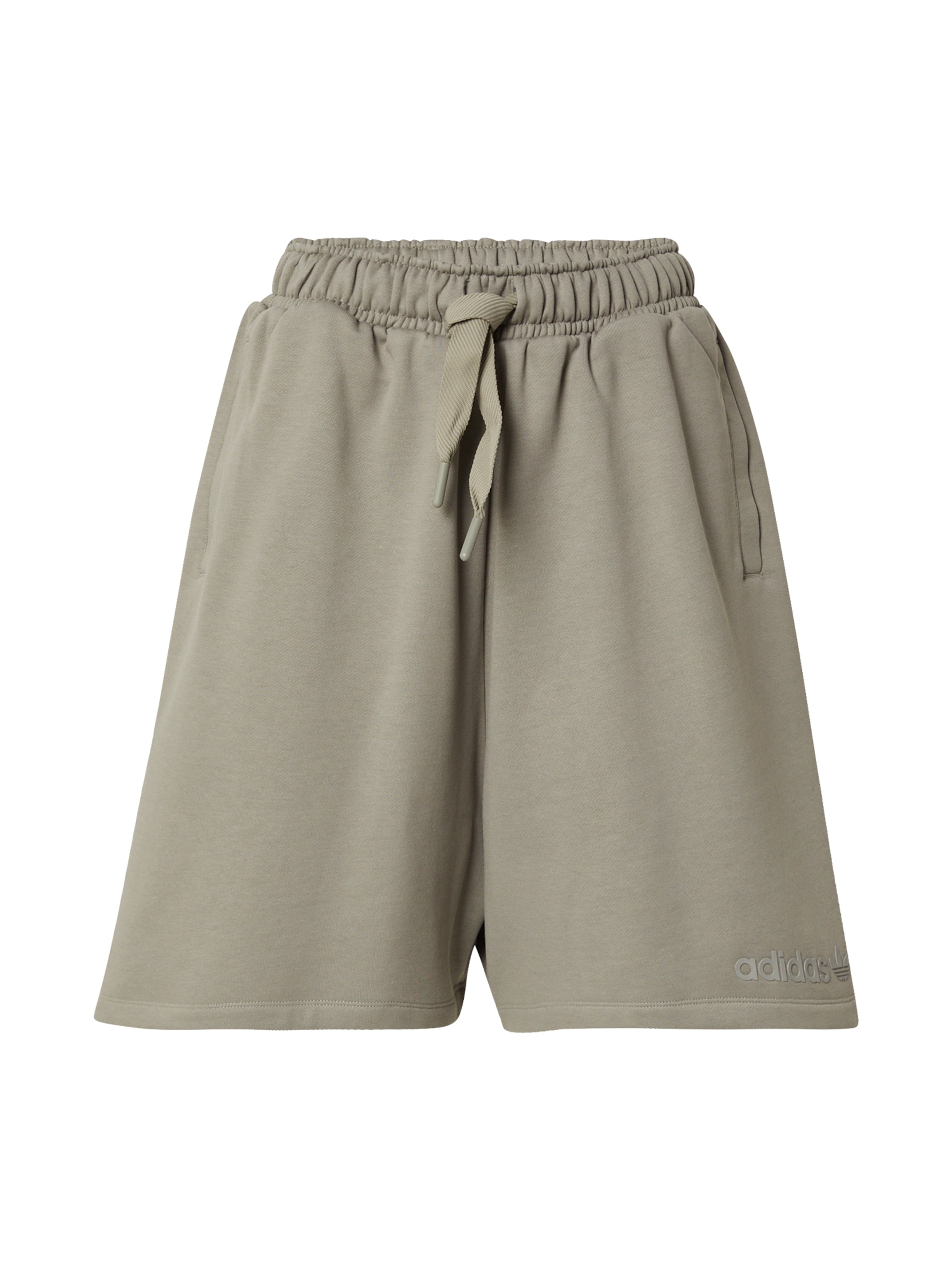 ADIDAS ORIGINALS Wide leg Παντελόνι 'Essentials' σε πράσινο: μπροστά