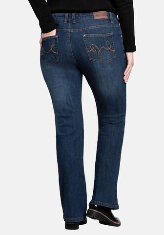 SHEEGO Boot cut Jeans 'Maila' in Blue