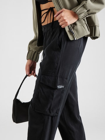 Effilé Pantalon cargo Soccx en noir