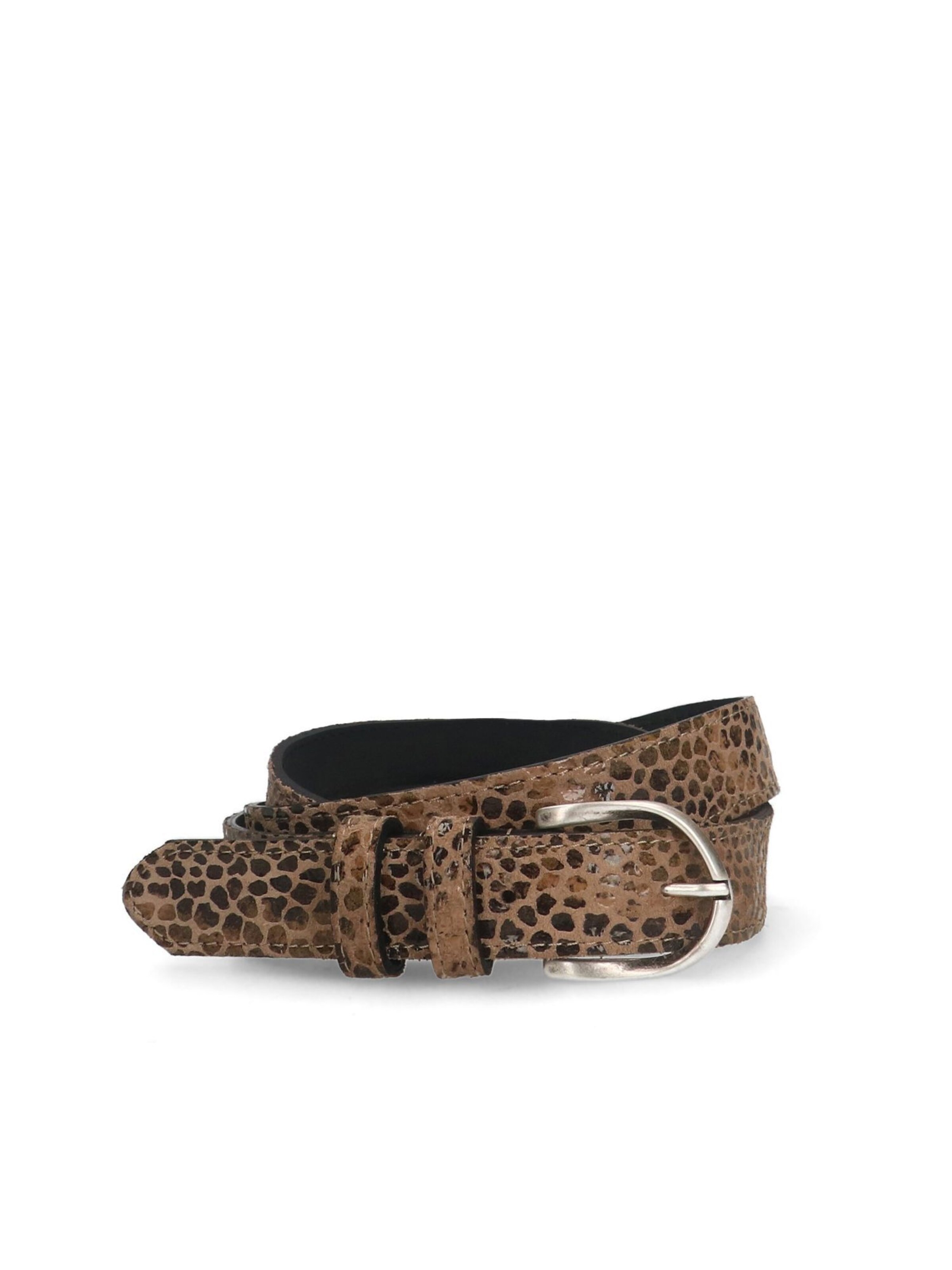 MANFIELD Belt in Brown: front