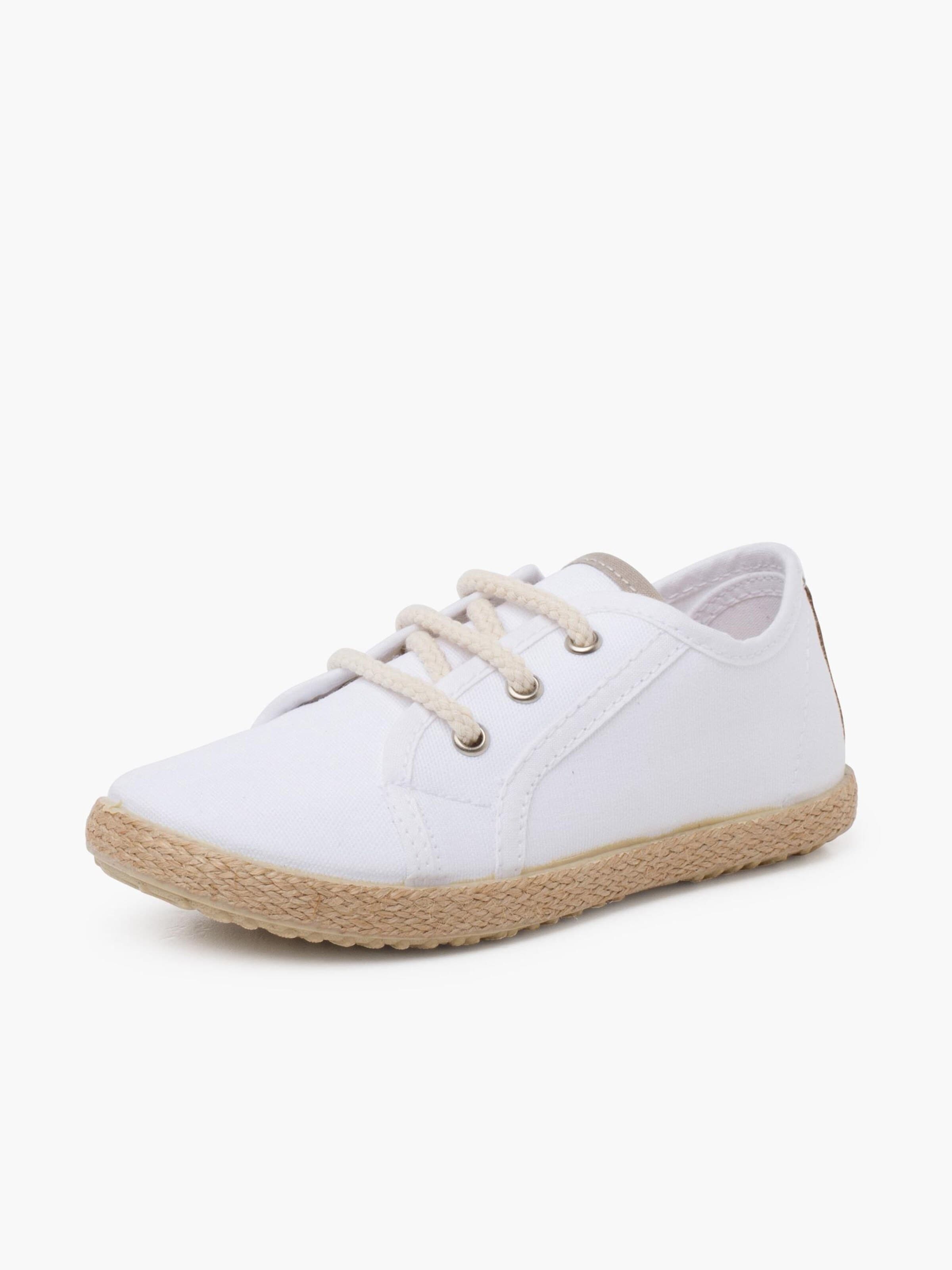 Baskets Pisamonas en blanc : devant