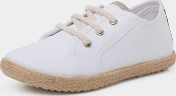 Baskets Pisamonas en blanc : devant