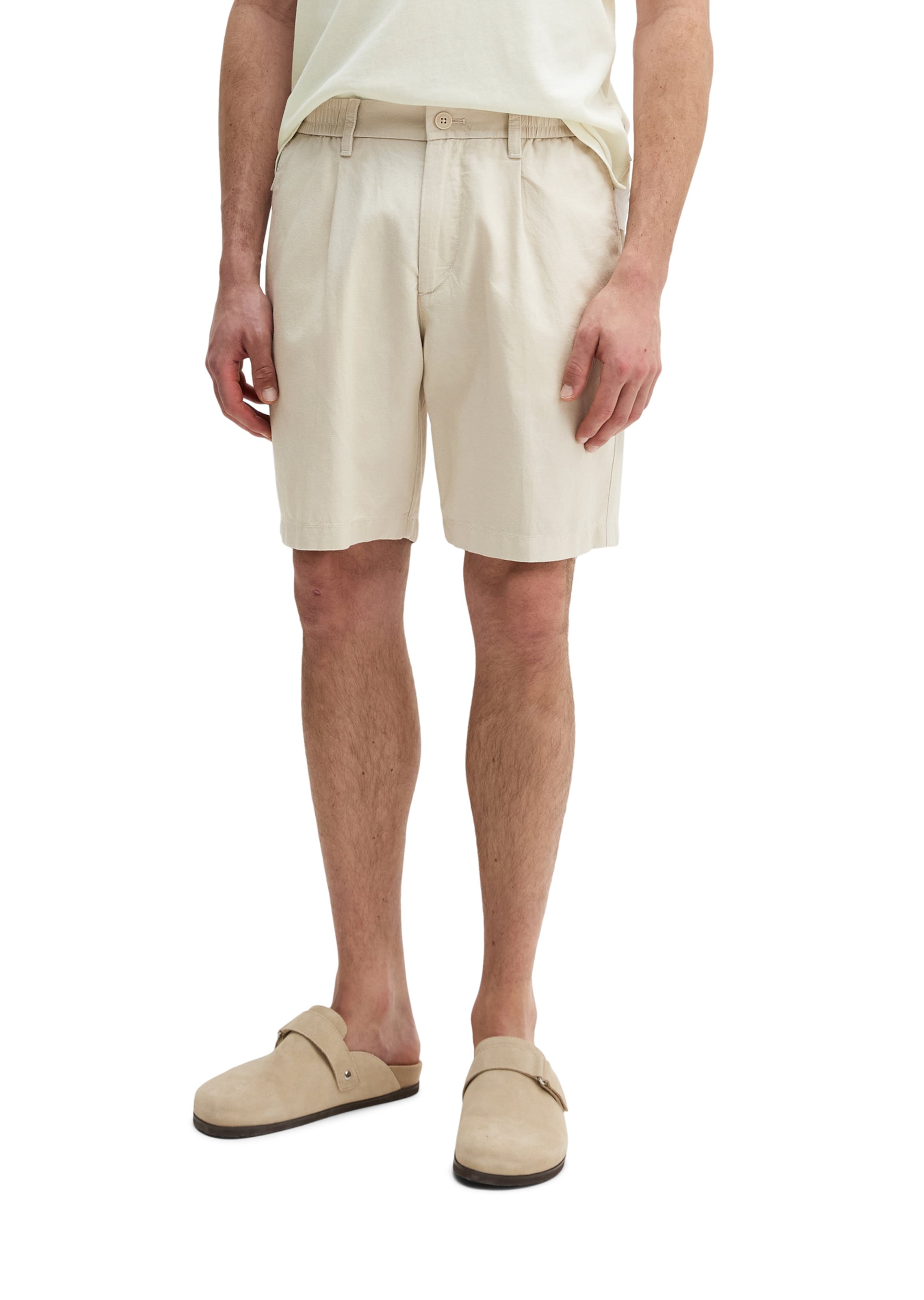 Regular Pantalon 'Eksjö' Marc O'Polo en beige : devant