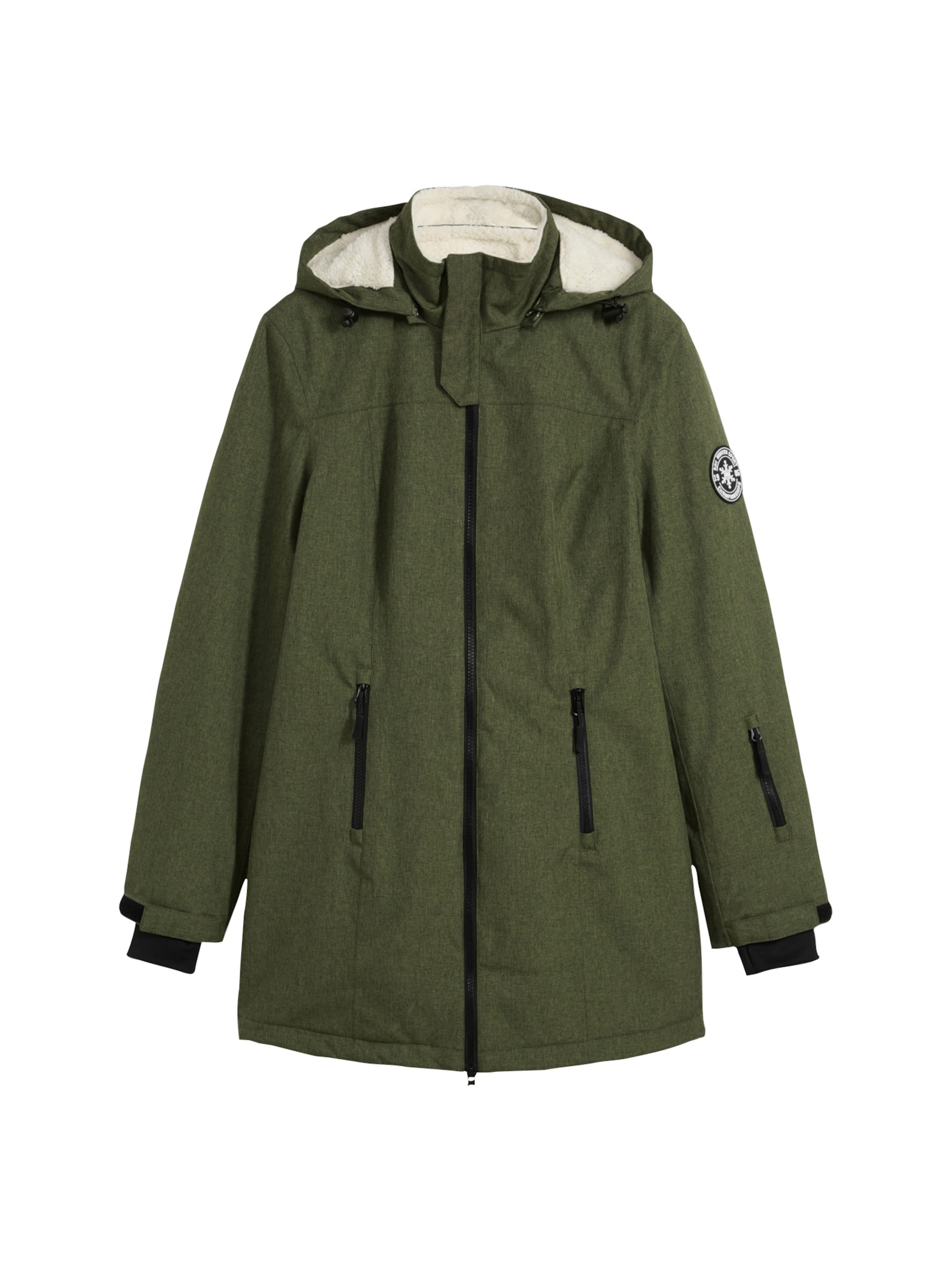 Giacca funzionale di bonprix in verde: frontale