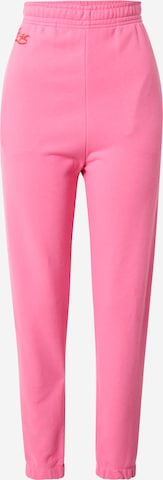 Tapered Pantaloni 'Nigia' de la HUGO Red pe roz: față