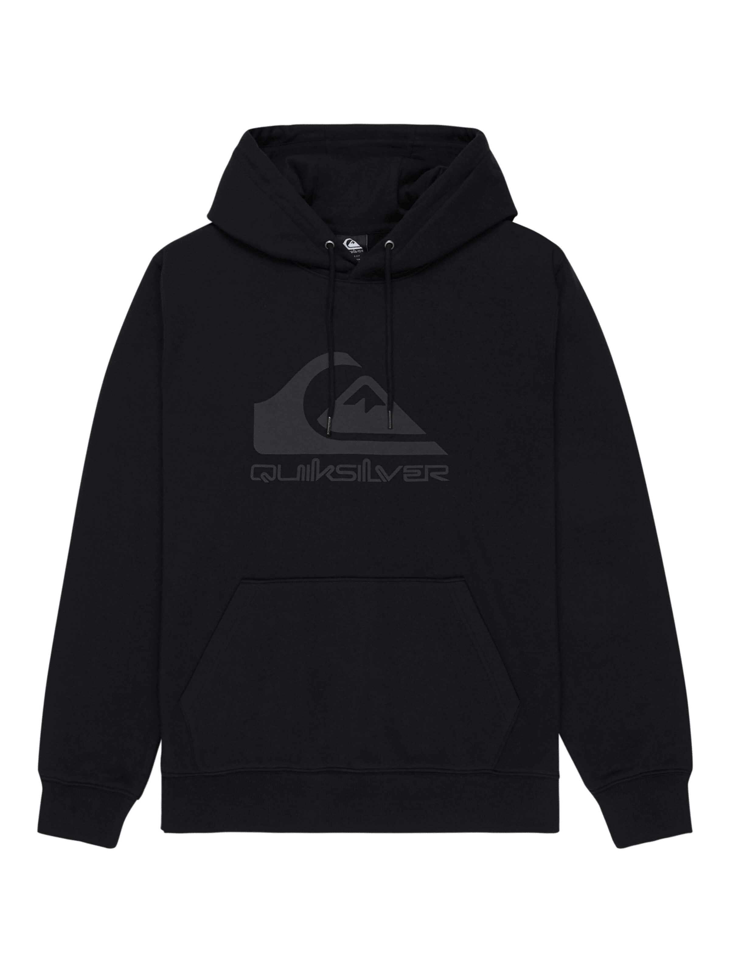 Sweat de sport QUIKSILVER en noir : devant
