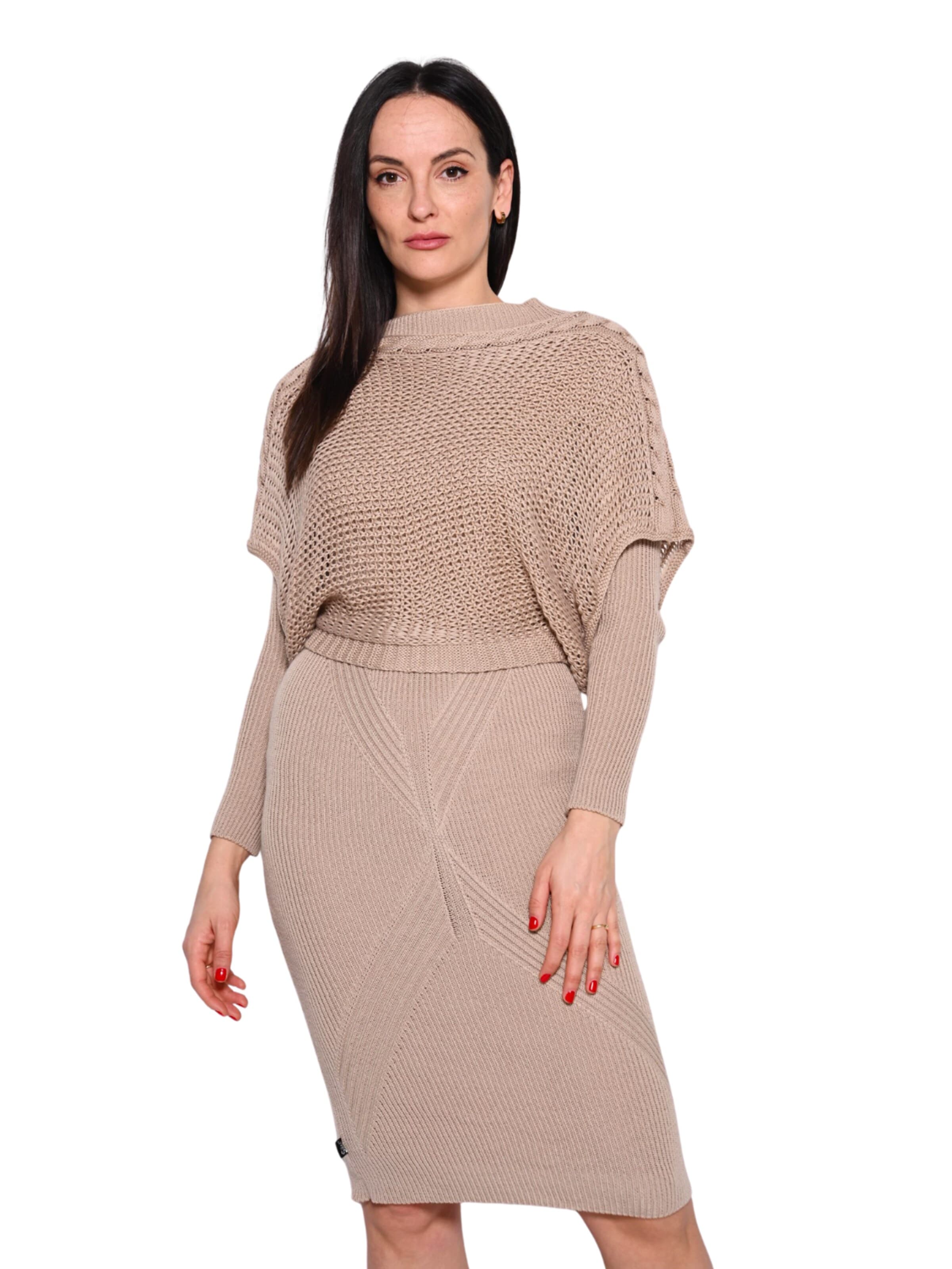 Süel knitwear Knitted top 'Birthday' in Beige: front