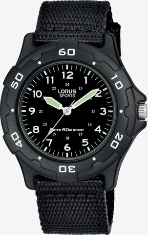 LORUS Uhr in Schwarz: predná strana