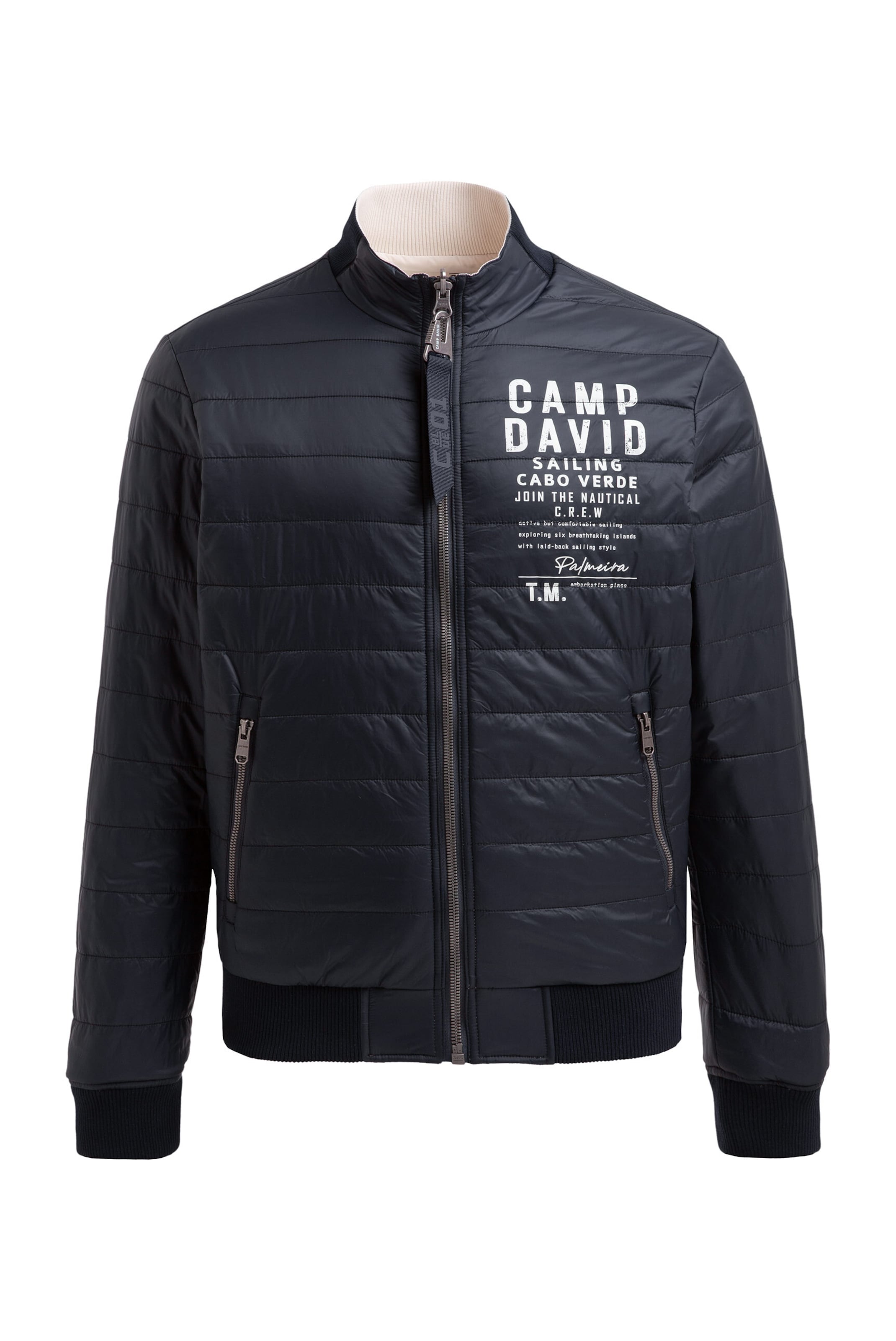 CAMP DAVID Between-Season Jacket in Beige