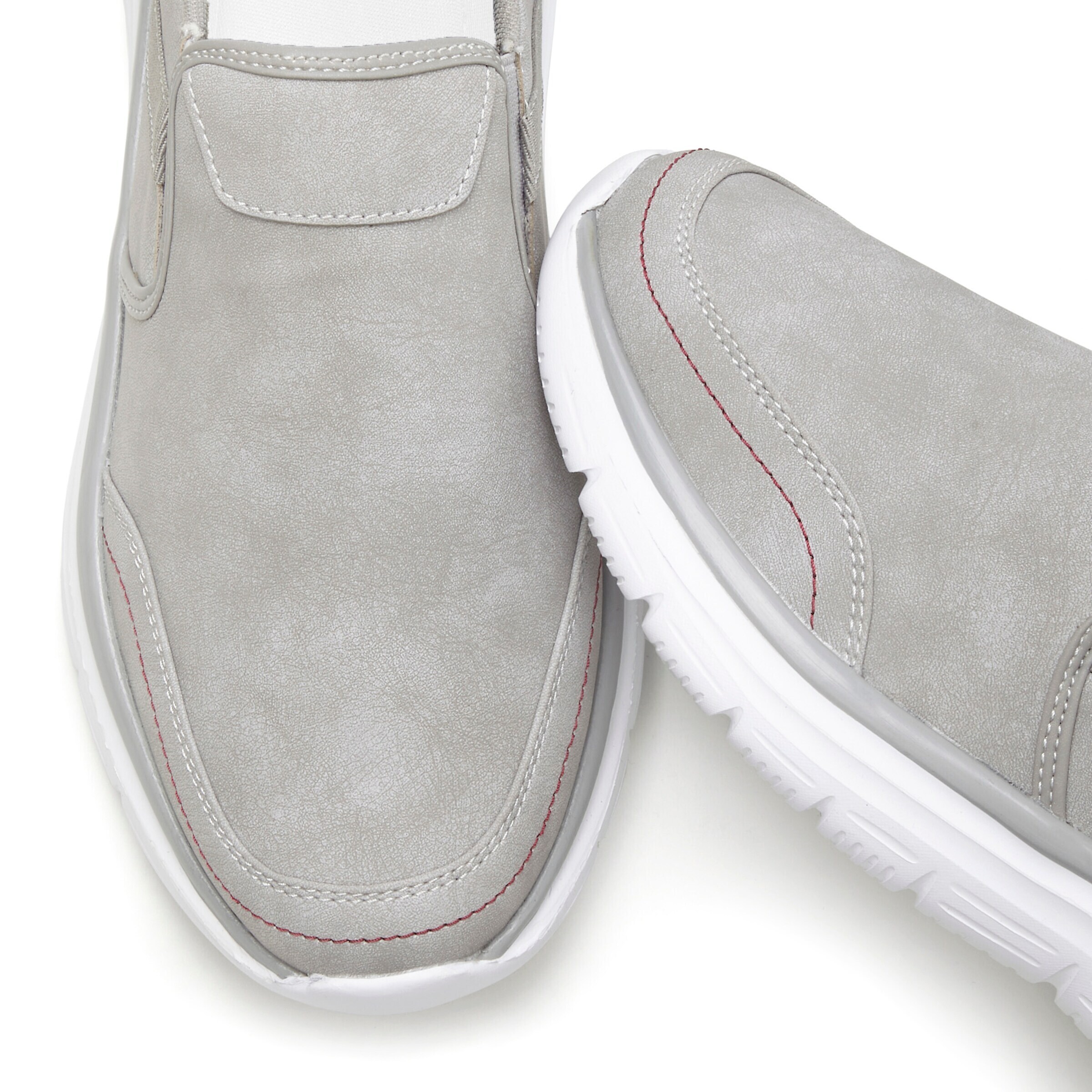 JOHN DEVIN Slipper in Grau