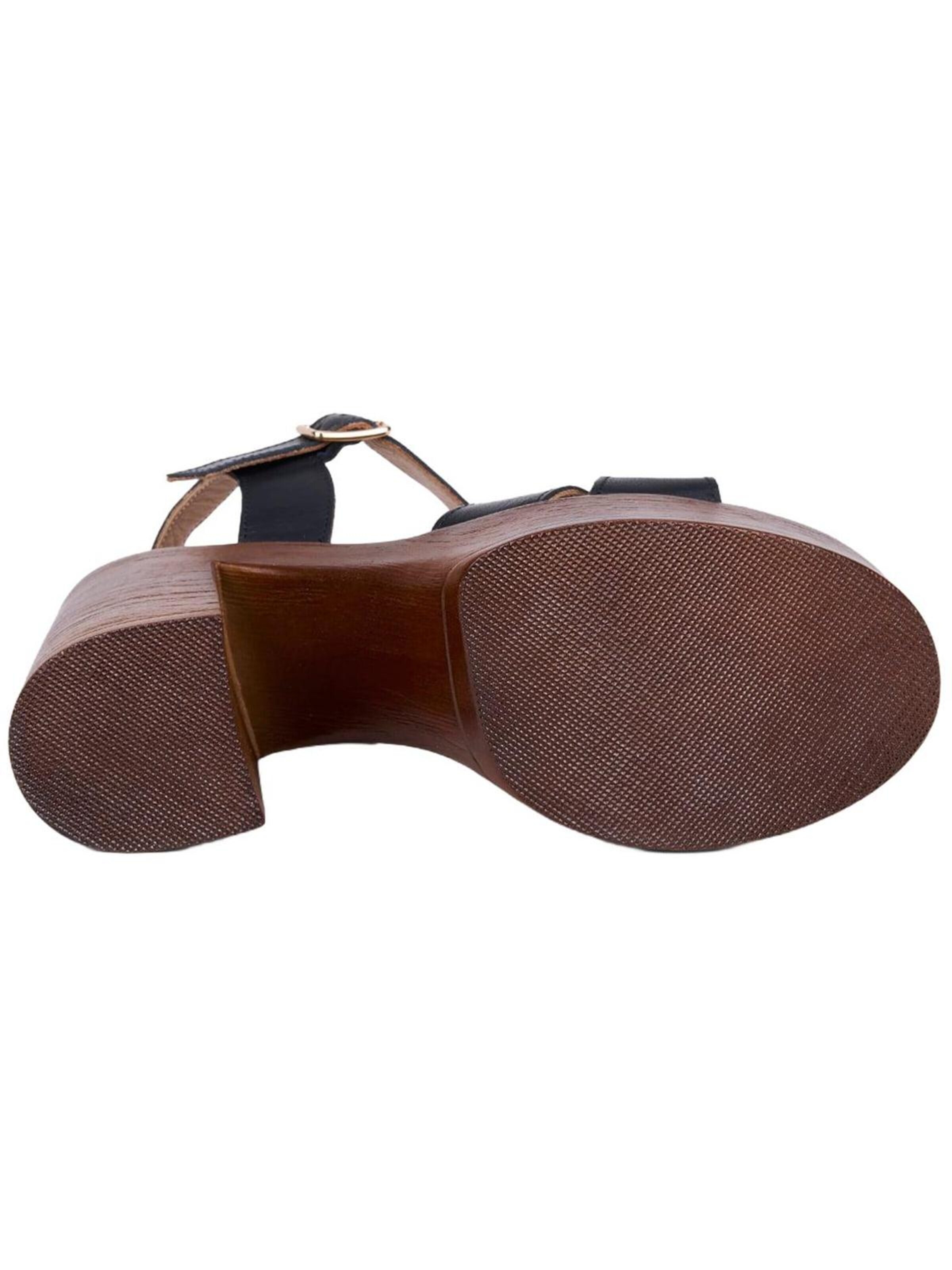 Desa Strap Sandals 'Sandalen mit Blockabsatz' in Black