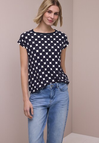 STREET ONE Shirt in Blue: front