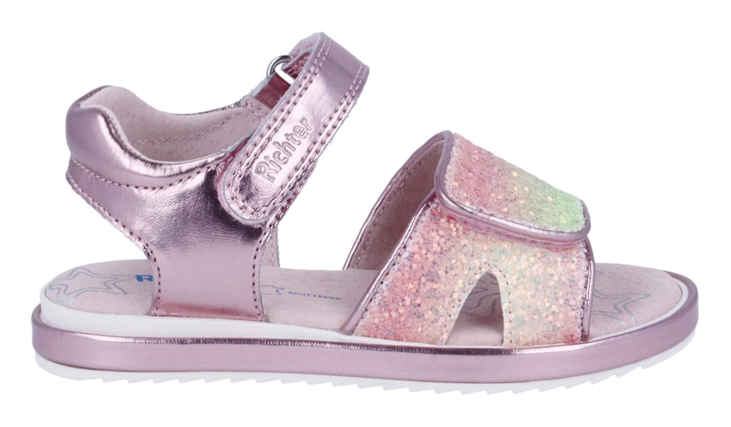 Richter Schuhe Sandals in Pink: front