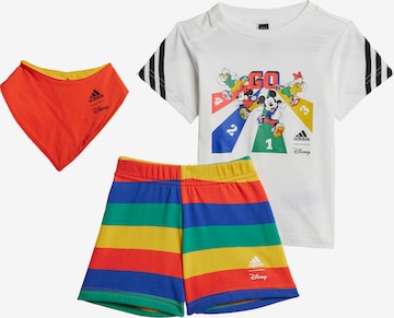 Survêtement 'Disney Mickey Mouse' ADIDAS SPORTSWEAR en mélange de couleurs : devant