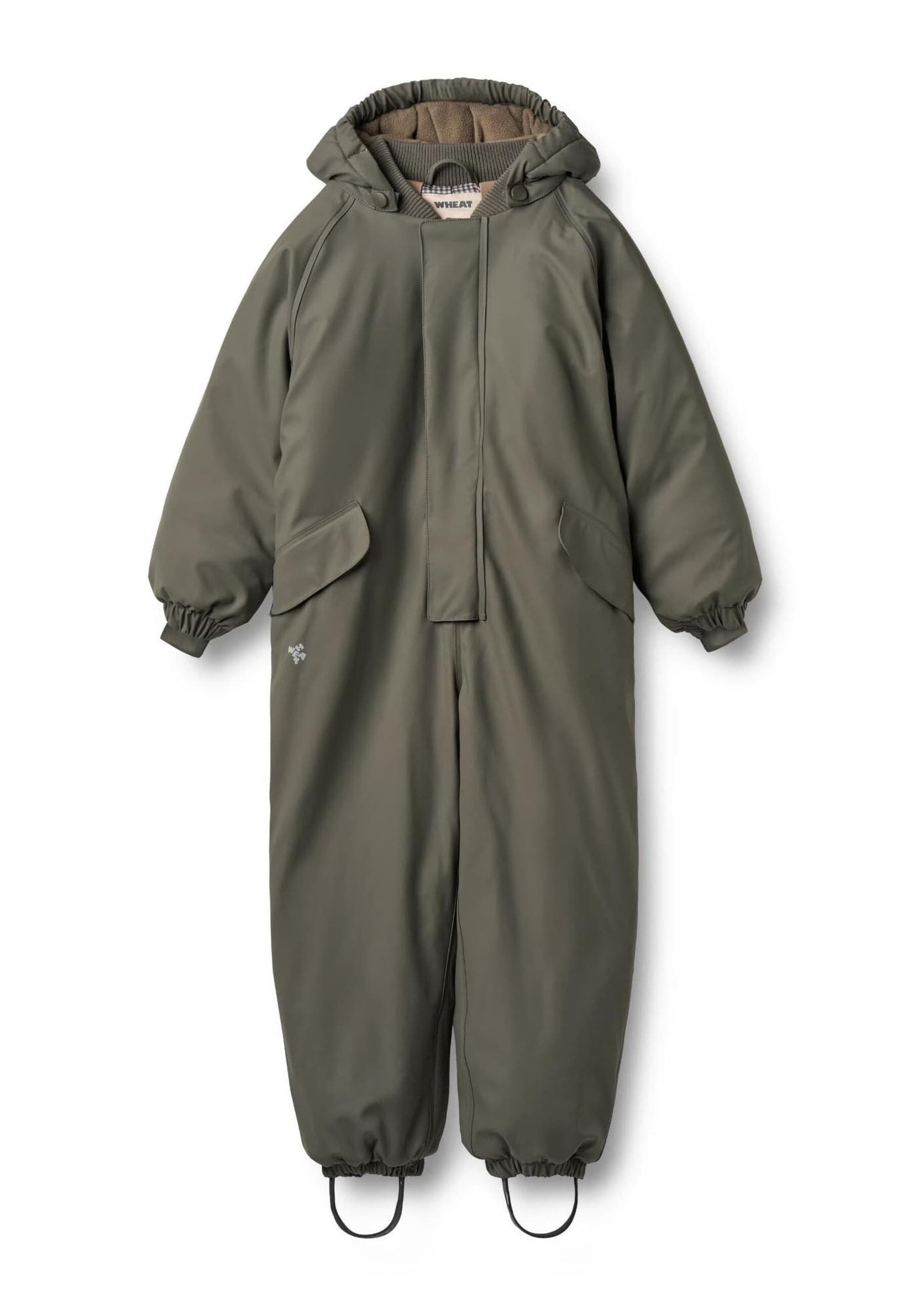 WHEAT Overall 'Ludo' in Green: front