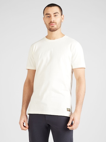 T-Shirt 'Dan' R.D.D. ROYAL DENIM DIVISION en blanc : devant