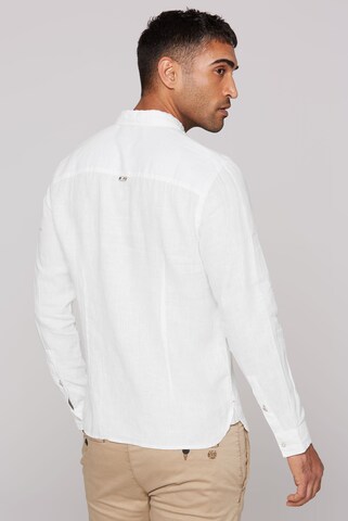 CMPD Slim fit Button Up Shirt in White
