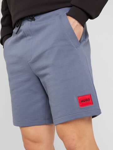 HUGO Regular Trousers 'Diz' in Blue