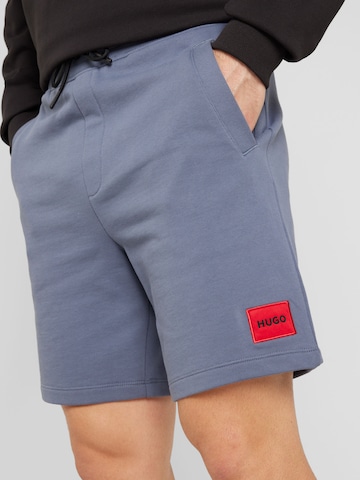 HUGO Red - regular Pantalón 'Diz' en azul