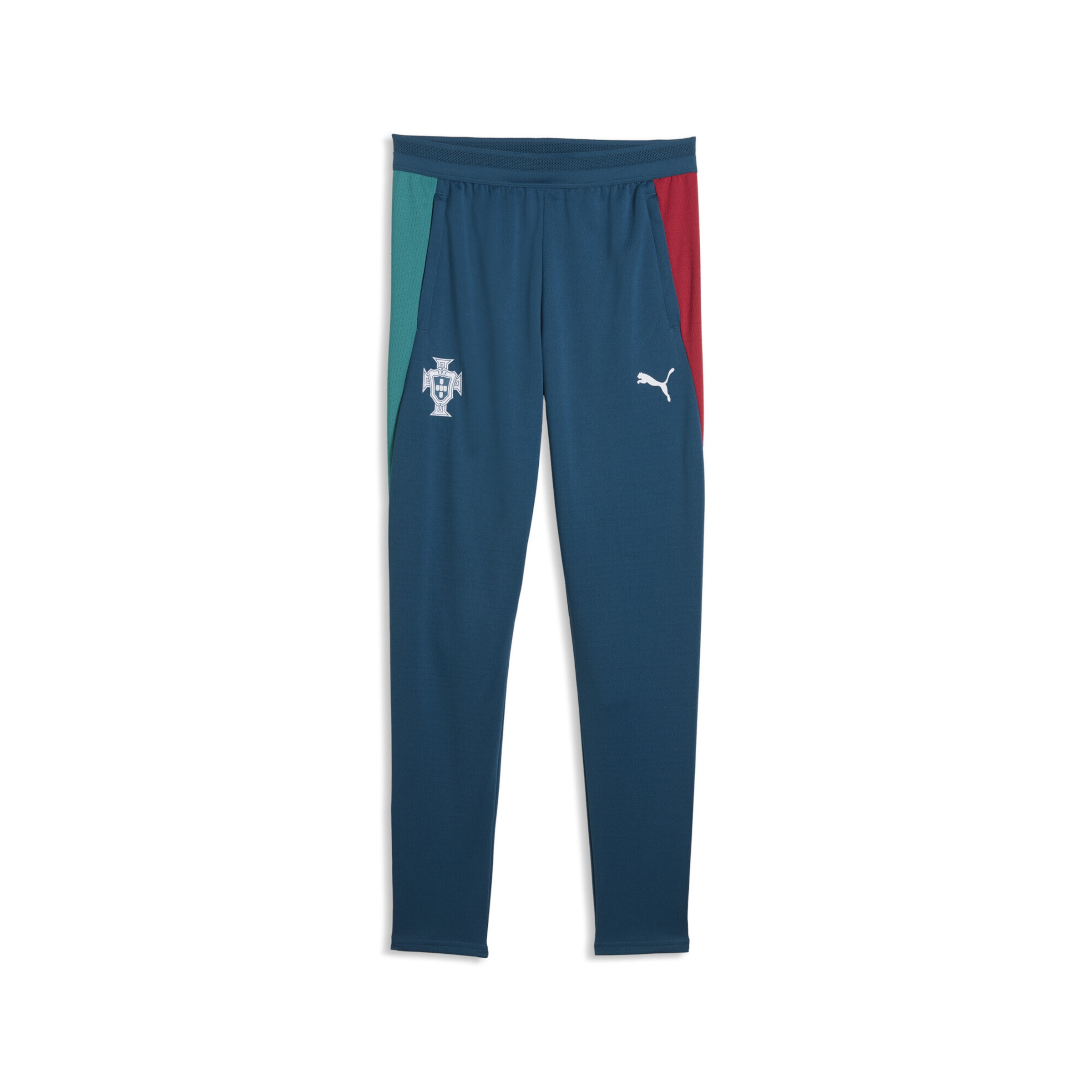 PUMA Regular Sports trousers in Blue: front