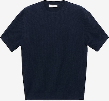 MANGO MAN T-shirt 'Flewh' in Blau: Vorderseite